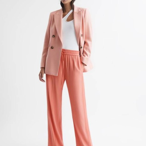 Beautiful Reiss Pink Peach pants - Picture 7 of 8